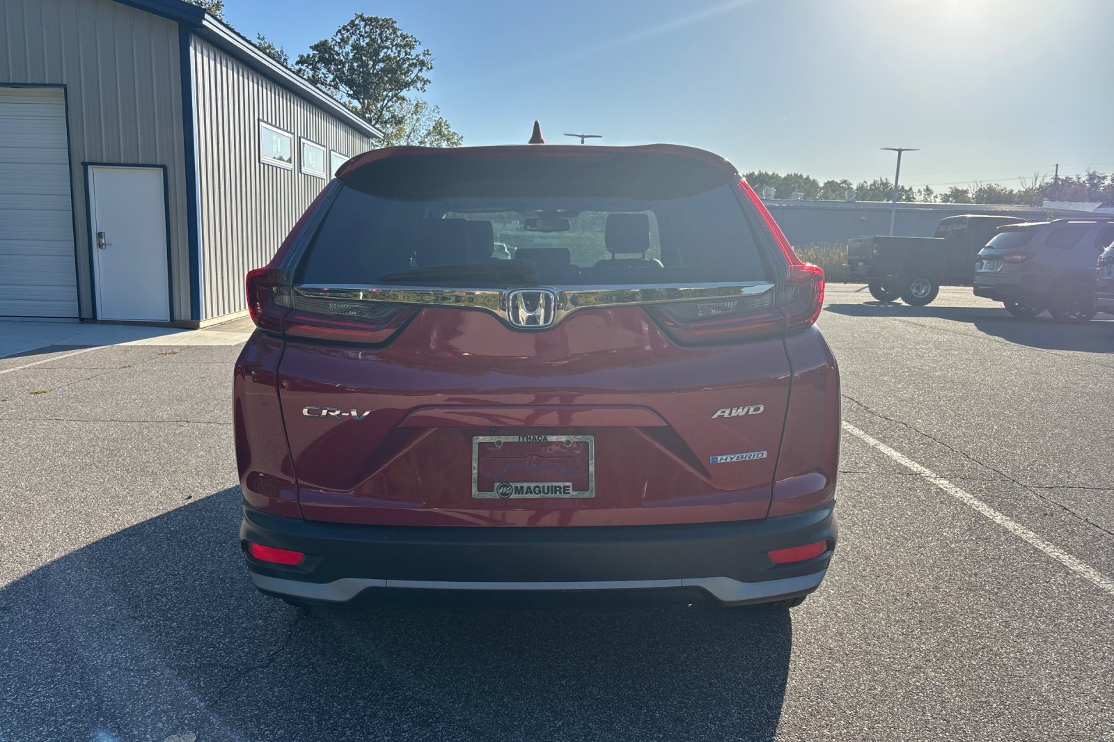 Certified Used 2022 Radiant Red Metallic Honda EX-L image 4