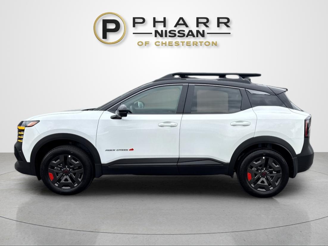 New 2027 Aspen White TriCoat / Super Black Two-tone Nissan Rock Creek® image 2