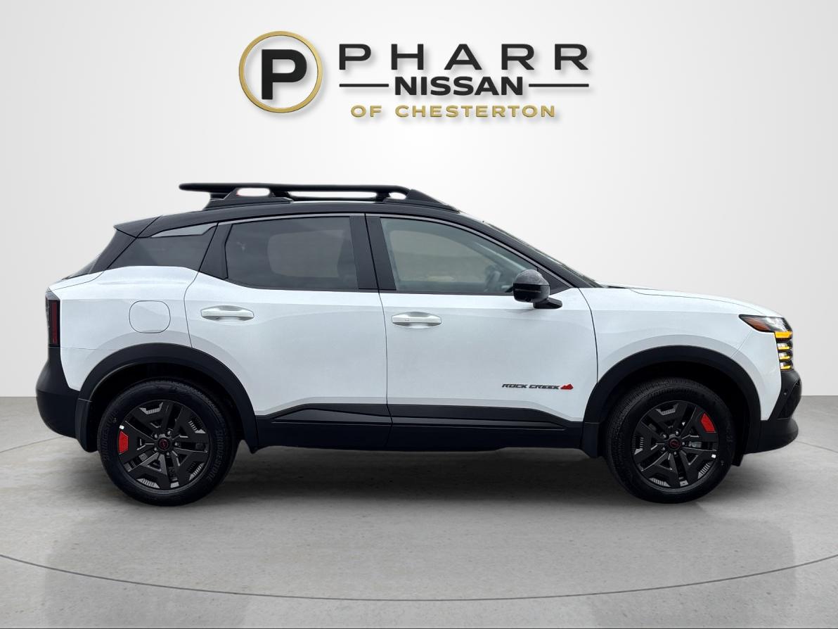 New 2027 Aspen White TriCoat / Super Black Two-tone Nissan Rock Creek® image 6