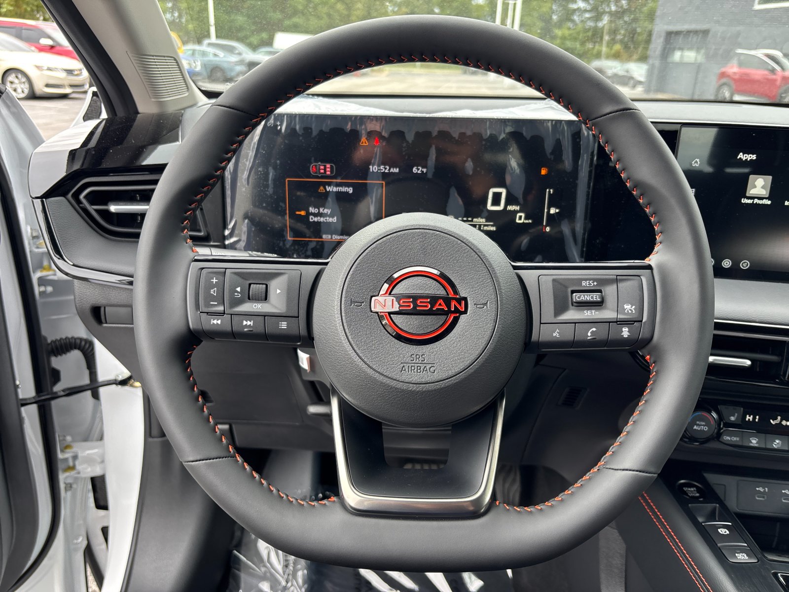 New 2027 Aspen White TriCoat / Super Black Two-tone Nissan Rock Creek® image 26