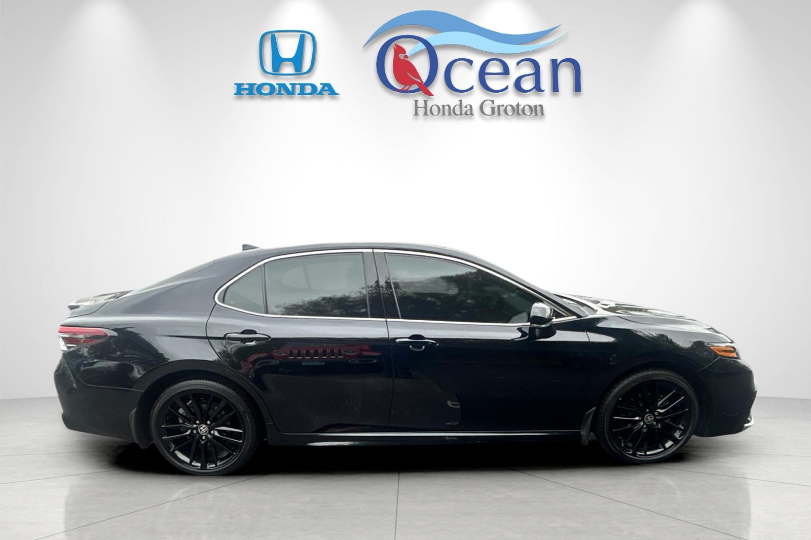 Used 2024 Midnight Black Metallic Toyota XSE image 2