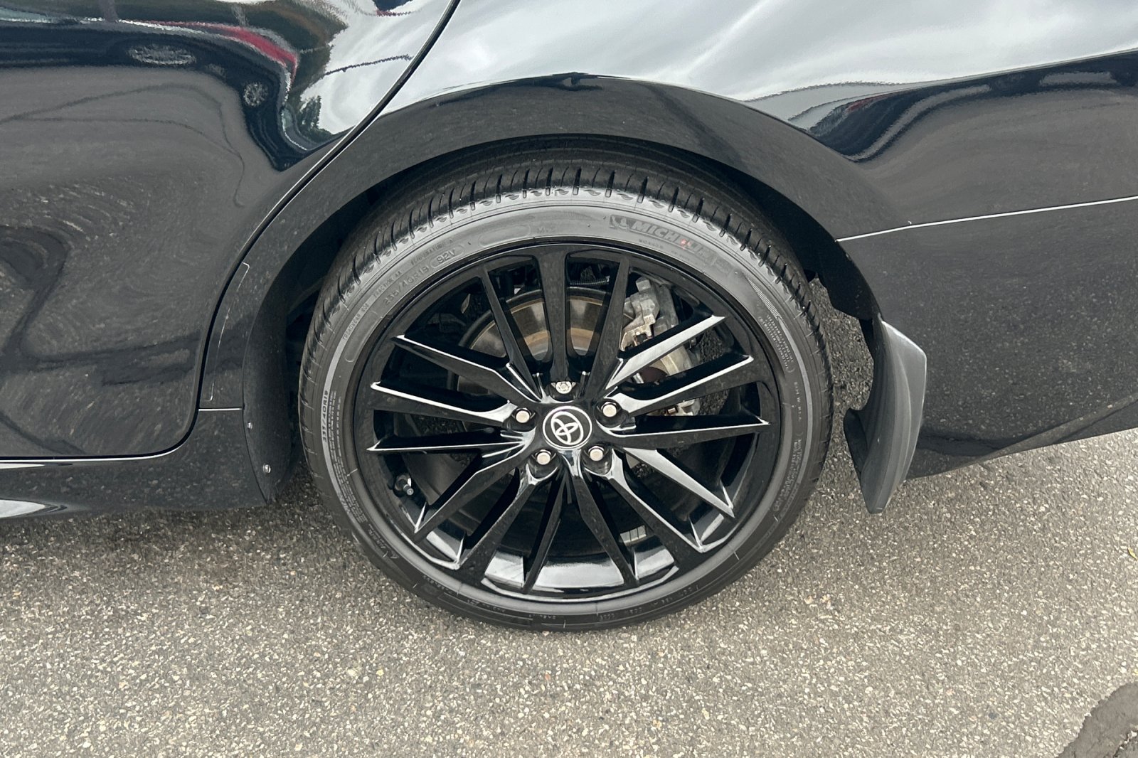 Used 2024 Midnight Black Metallic Toyota XSE image 16