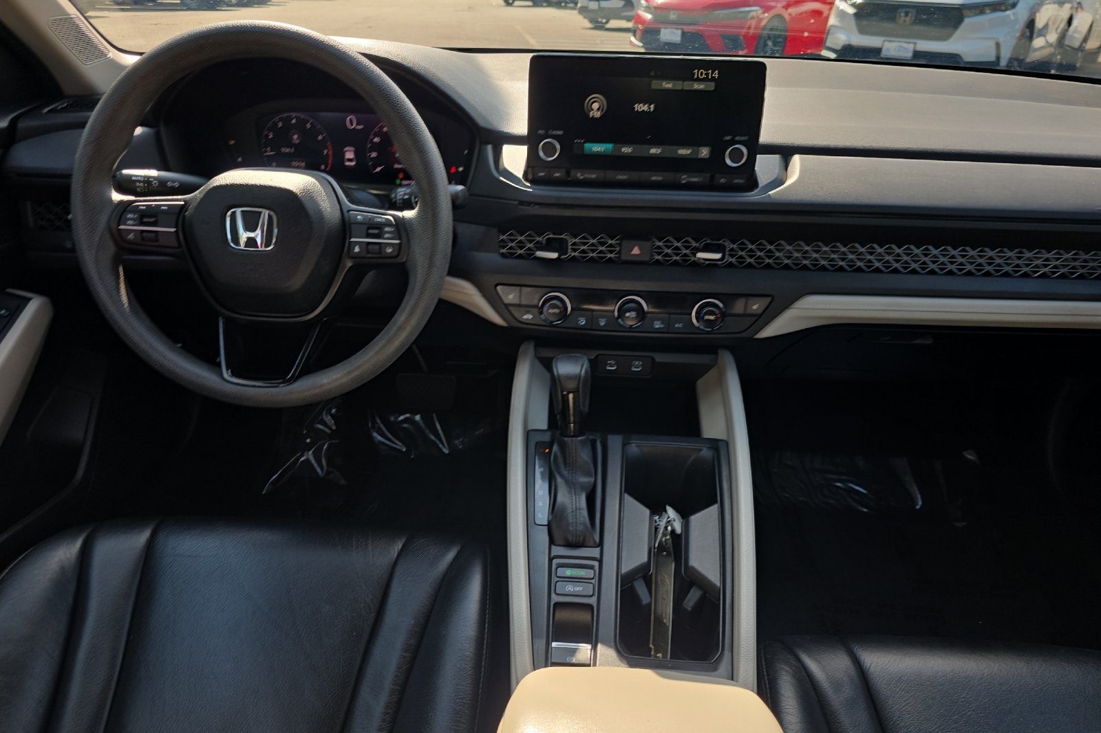 Used 2024 Meteorite Gray Metallic Honda EX image 14