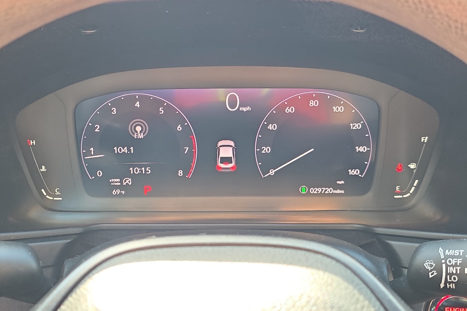 Used 2024 Meteorite Gray Metallic Honda EX image 23