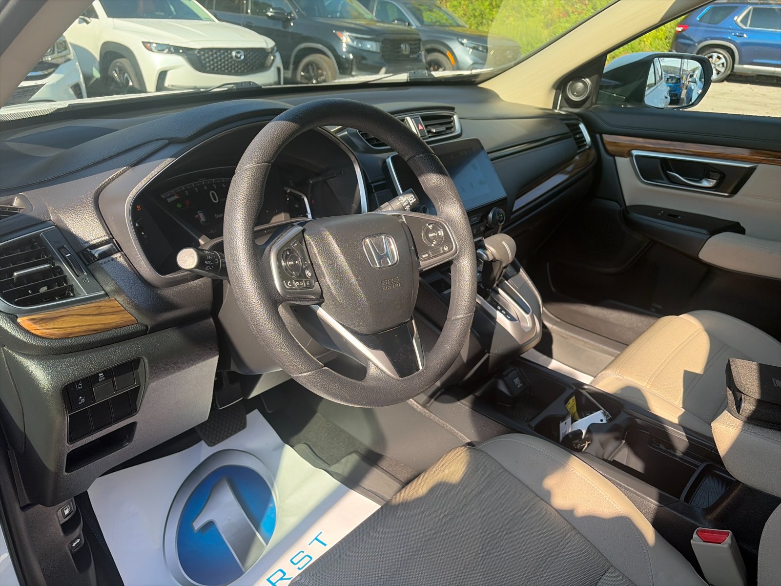 Used 2019 Lunar Silver Metallic Honda EX image 11