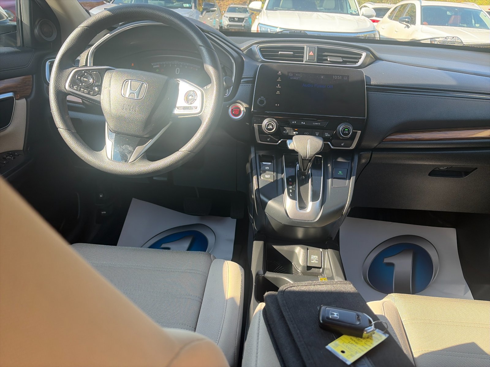 Used 2019 Lunar Silver Metallic Honda EX image 16