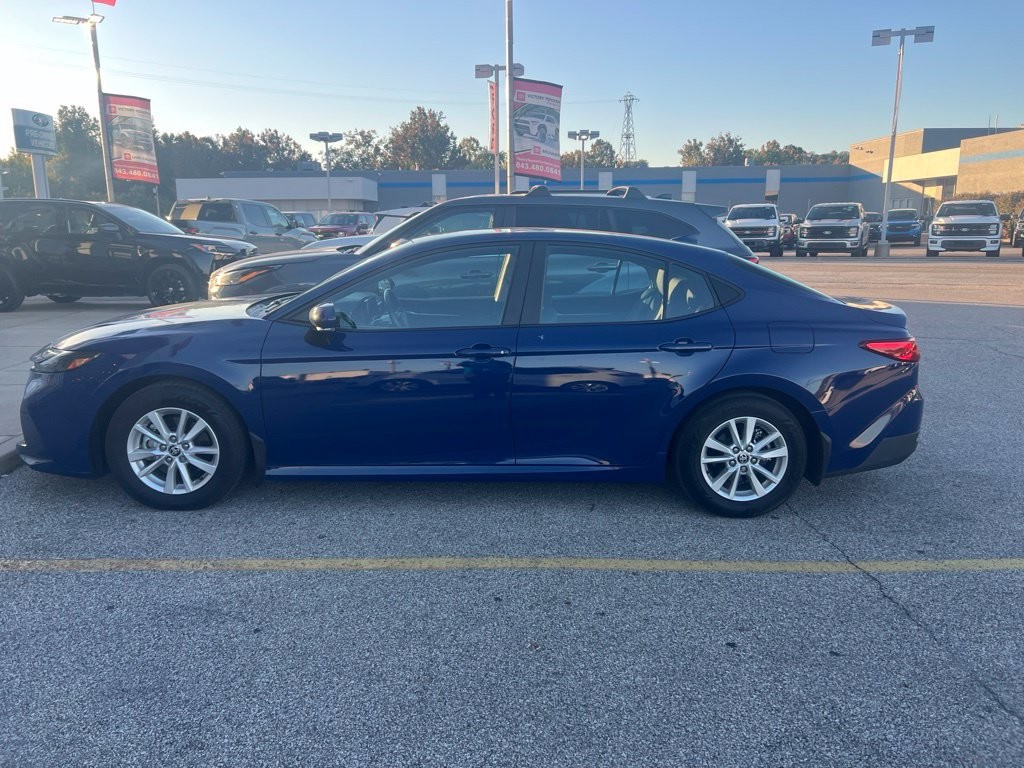 Used 2025 Blue Toyota LE image 2