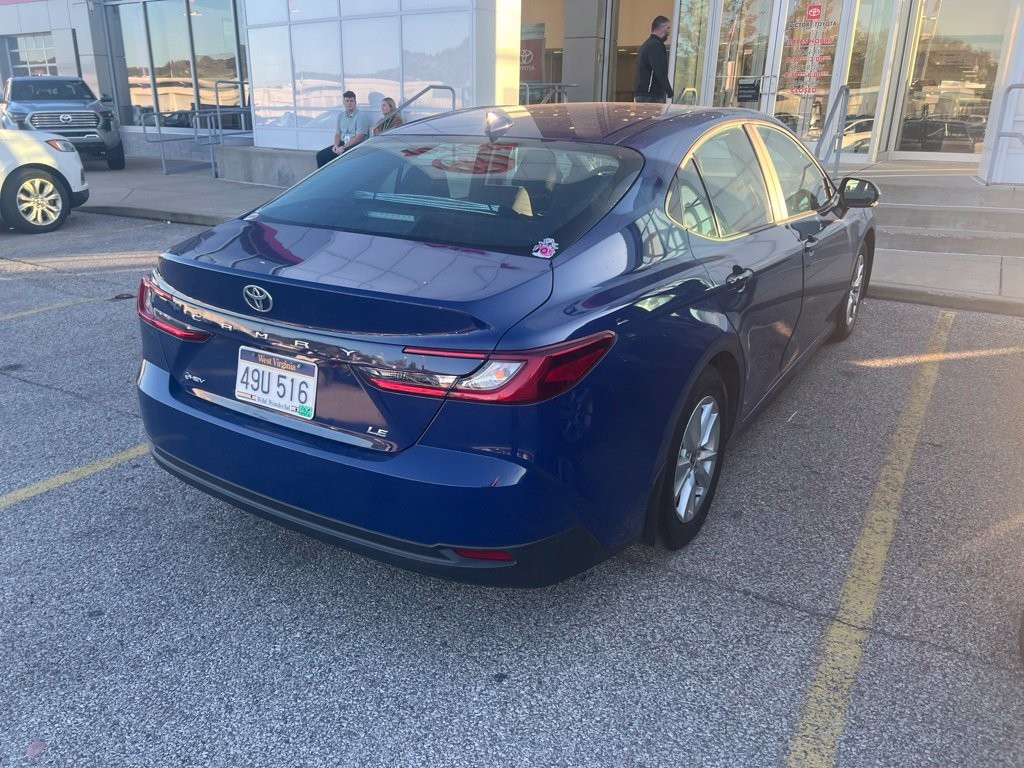 Used 2025 Blue Toyota LE image 3