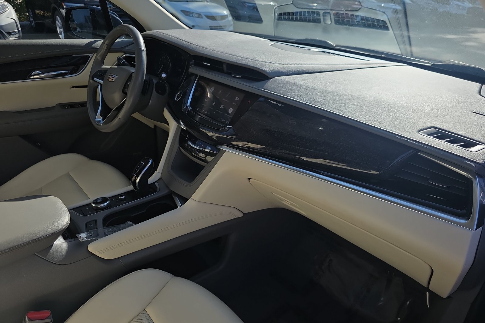 Used 2022 Stellar Black Metallic Cadillac Premium Luxury image 16