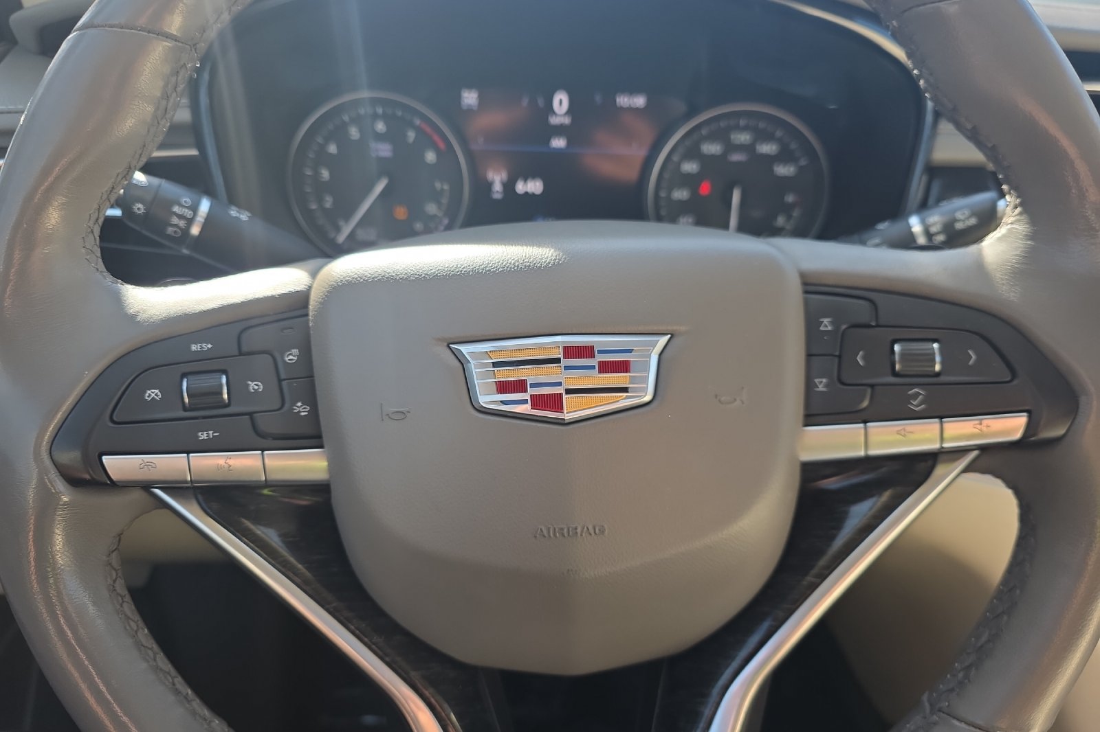 Used 2022 Stellar Black Metallic Cadillac Premium Luxury image 22