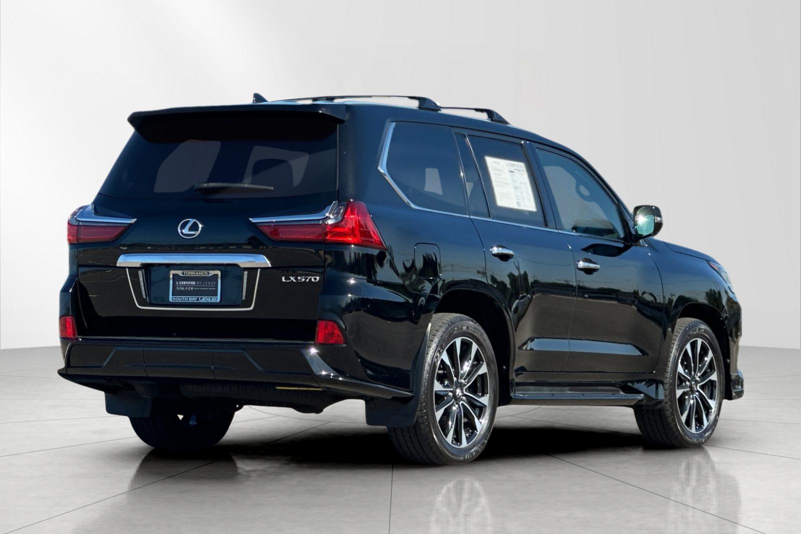 Certified Used 2021 Black Lexus 570 image 6