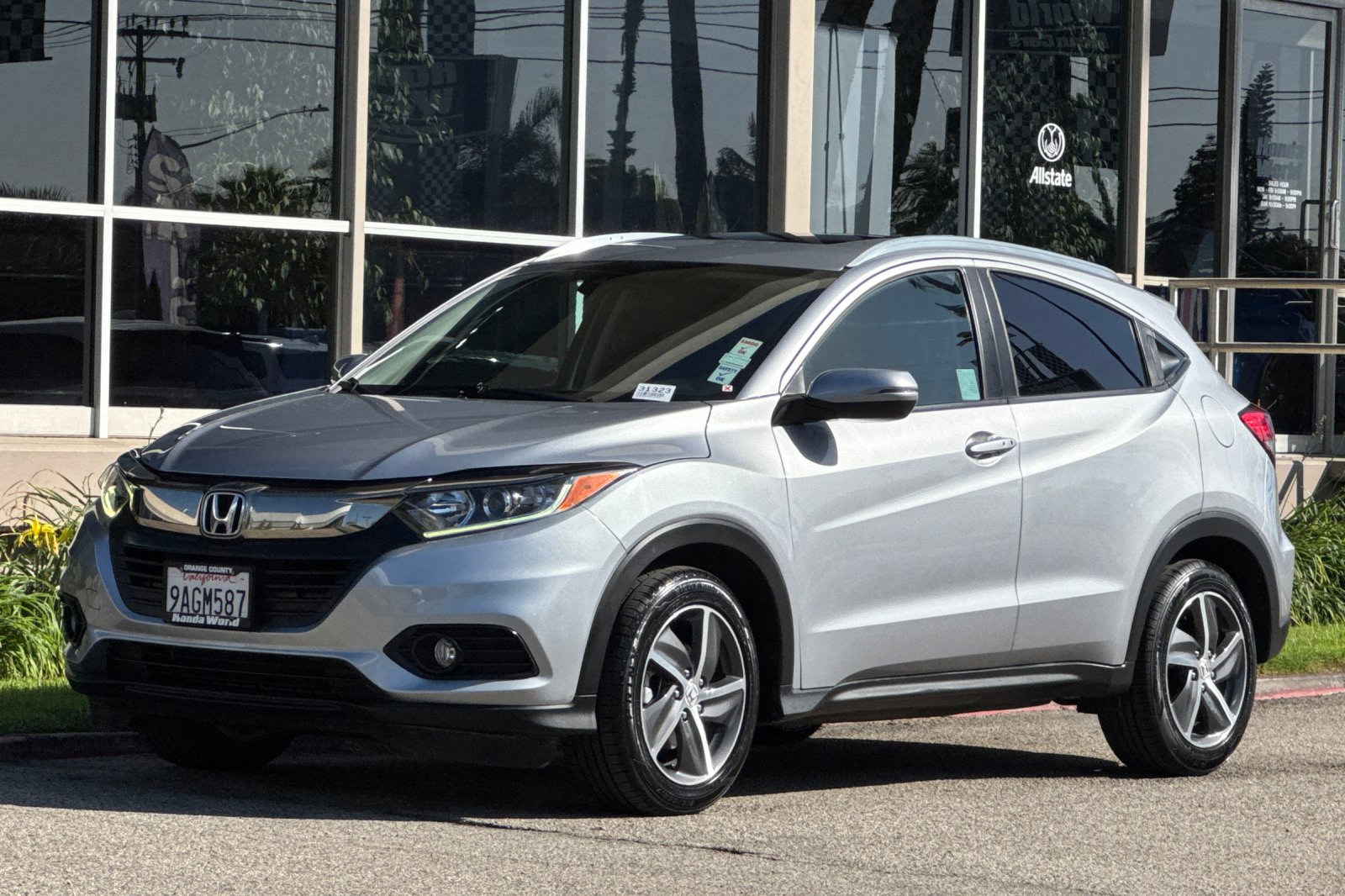 Certified Used 2022 Lunar Silver Metallic Honda 2WD EX image 8
