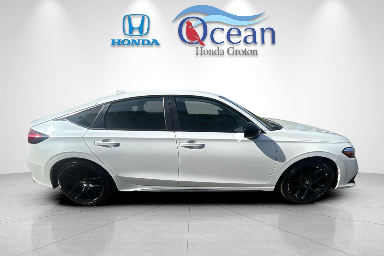 Used 2024 Platinum White Honda Sport image 2