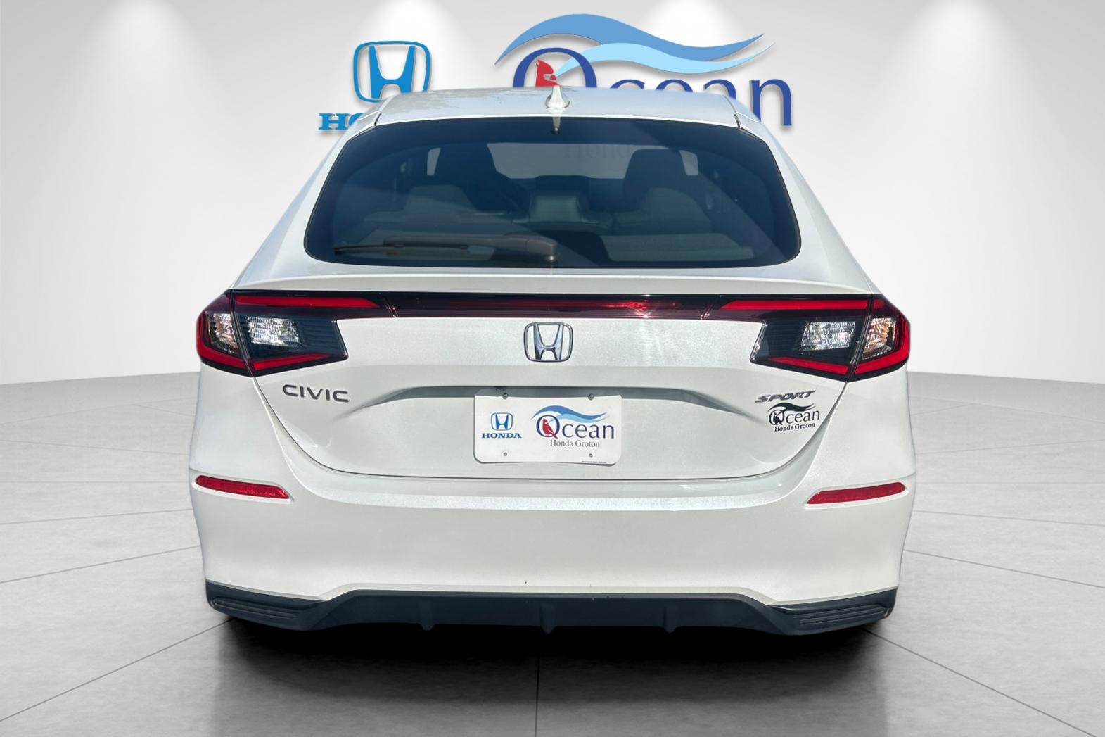 Used 2024 Platinum White Honda Sport image 4