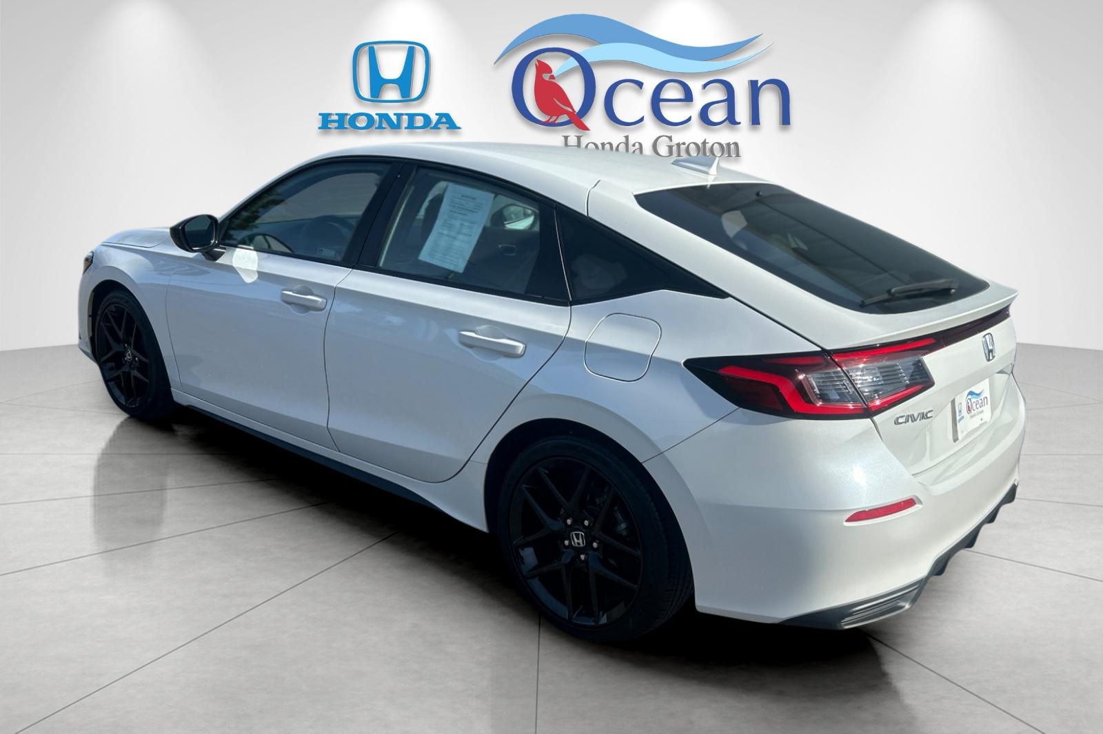 Used 2024 Platinum White Honda Sport image 5