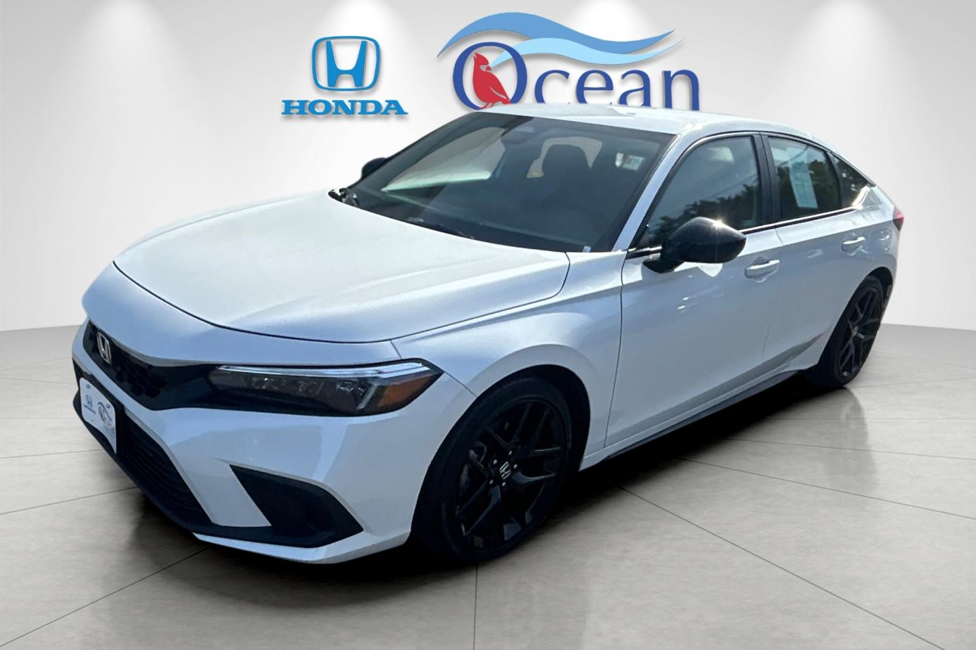 Used 2024 Platinum White Honda Sport image 7