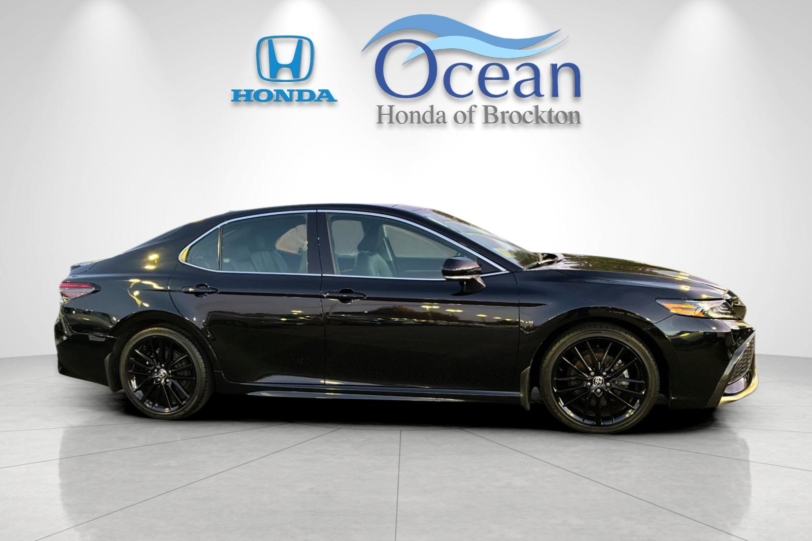 Used 2024 Midnight Black Metallic Toyota XSE image 2