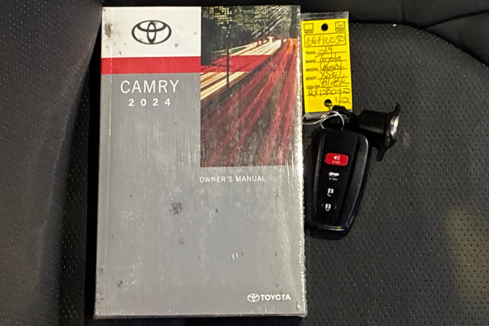 Used 2024 Midnight Black Metallic Toyota XSE image 14