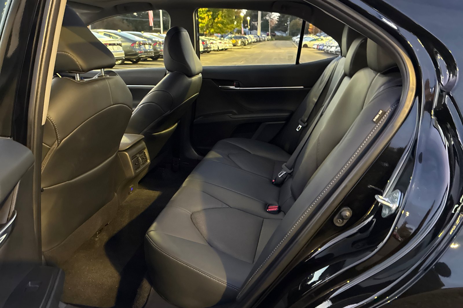 Used 2024 Midnight Black Metallic Toyota XSE image 15