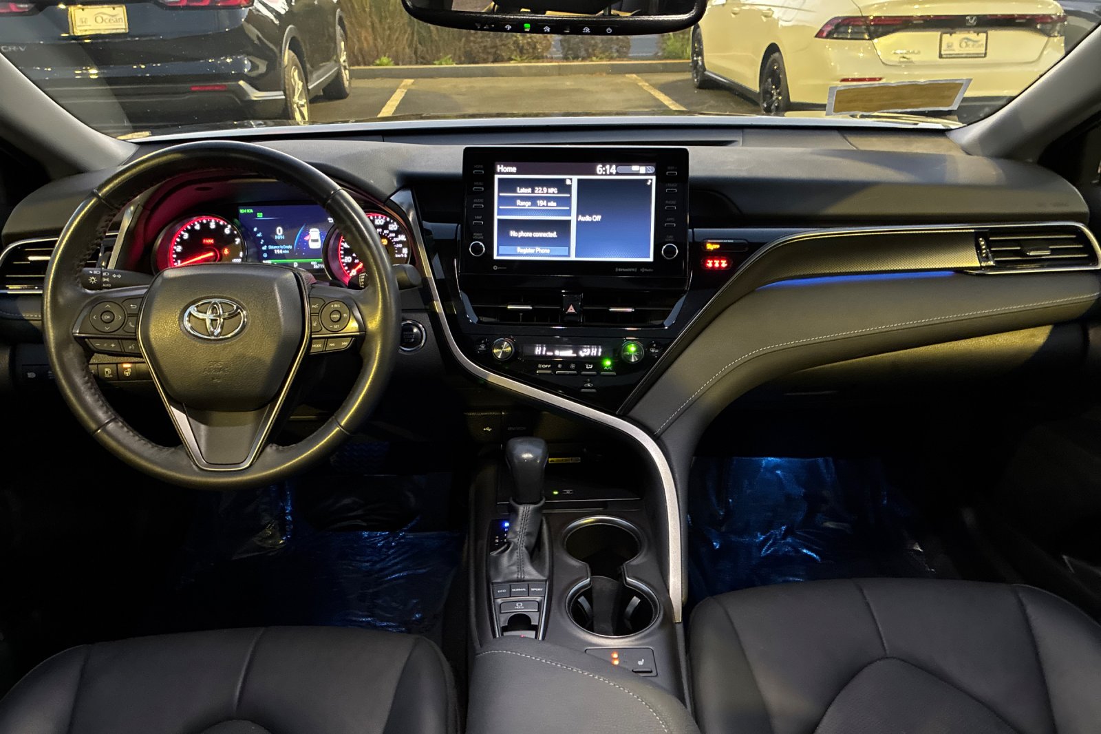 Used 2024 Midnight Black Metallic Toyota XSE image 16