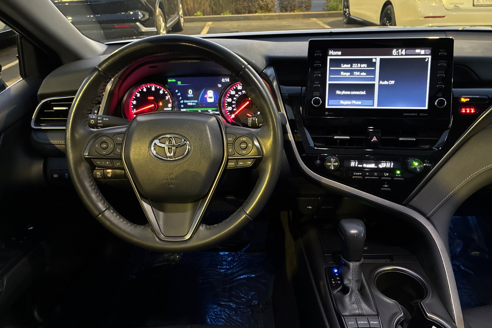 Used 2024 Midnight Black Metallic Toyota XSE image 17