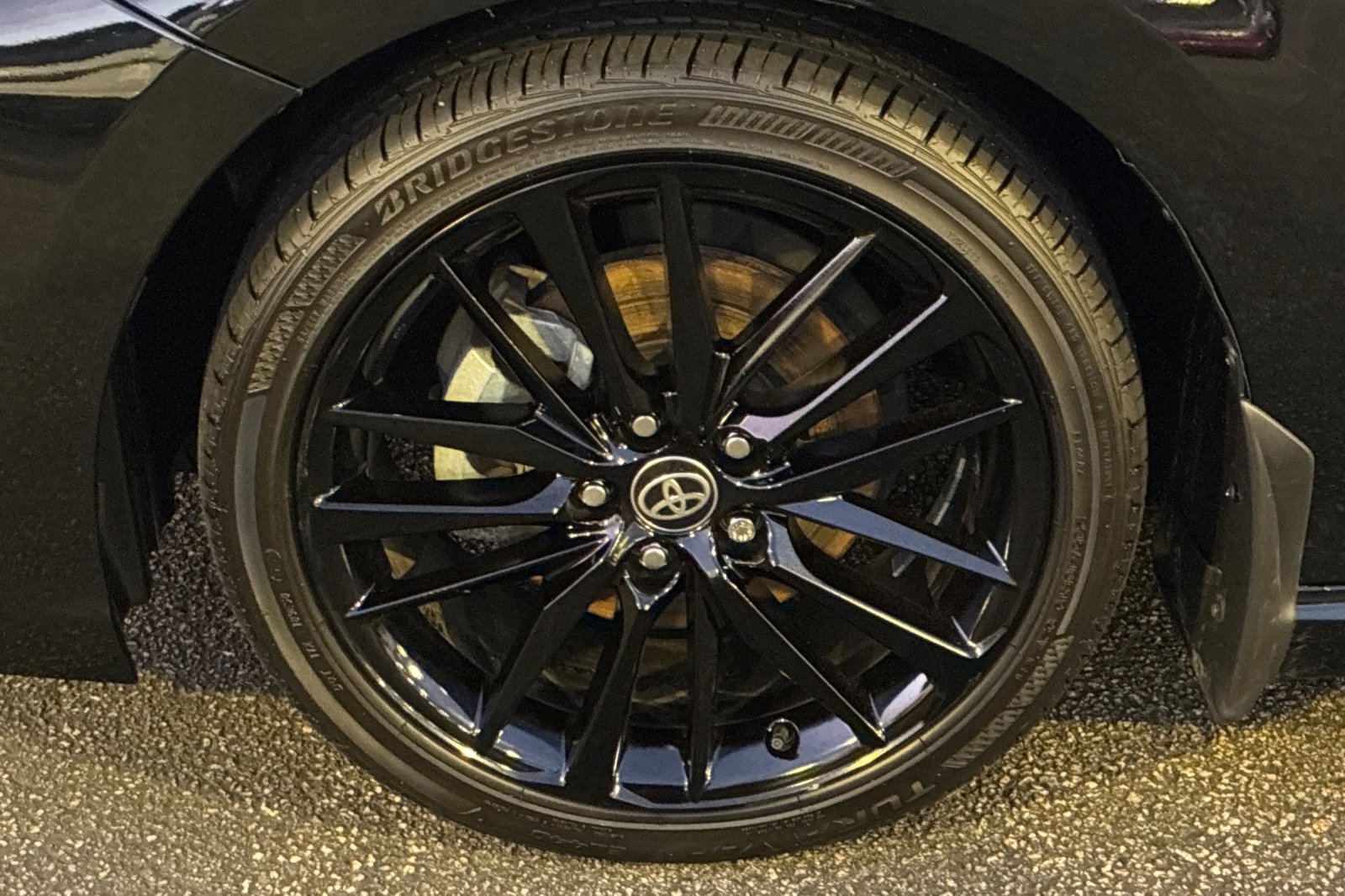 Used 2024 Midnight Black Metallic Toyota XSE image 39