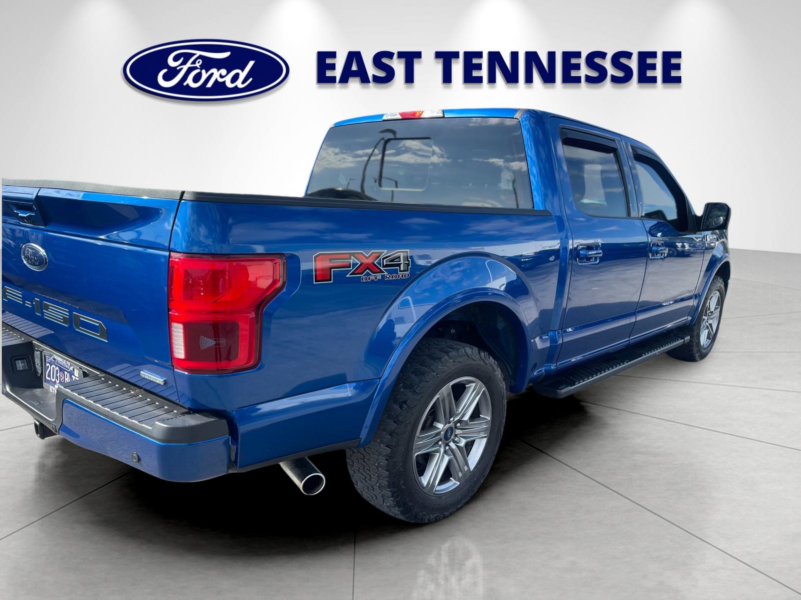 Used 2018 Lightning Blue Ford Lariat image 3