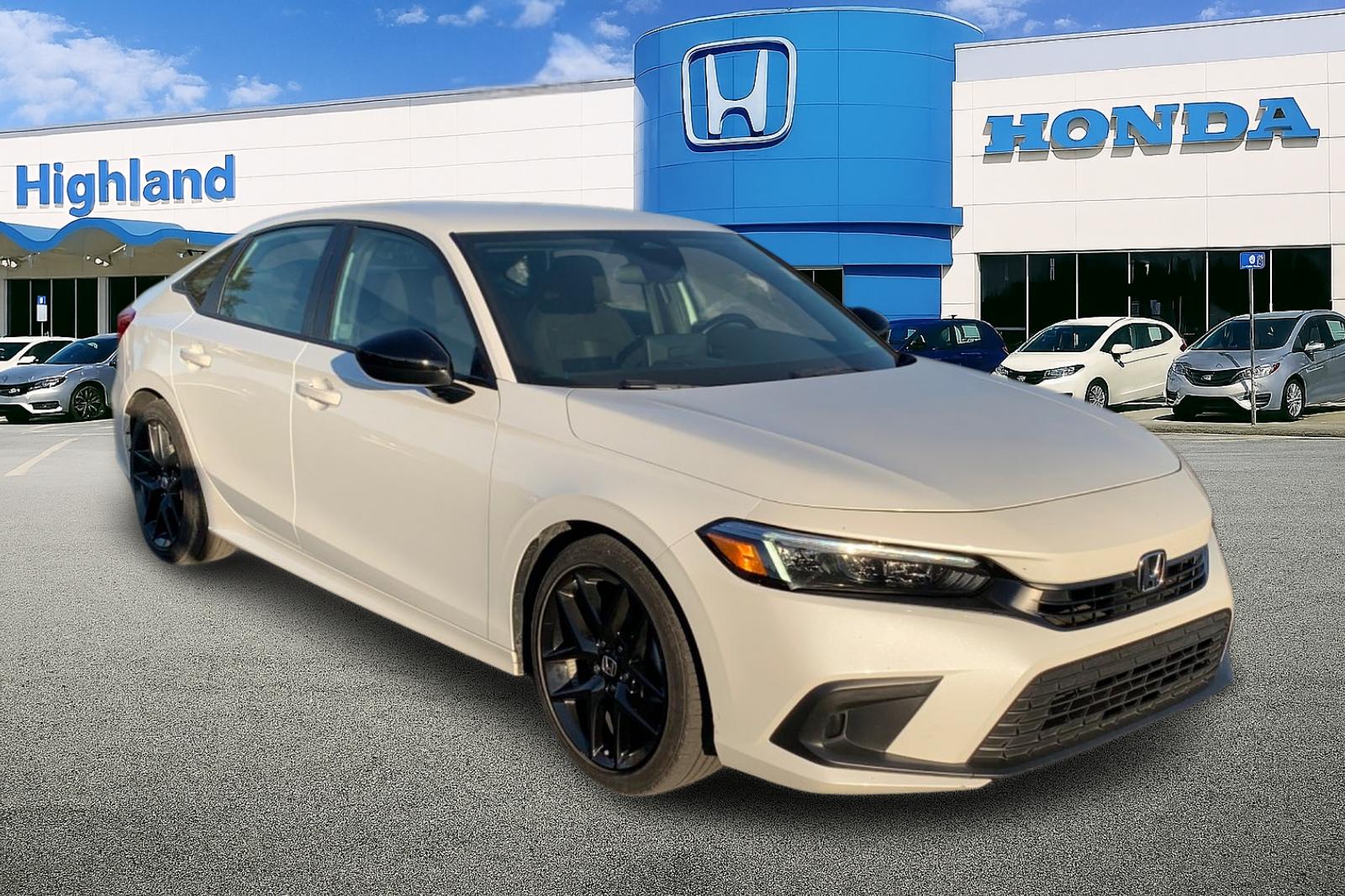Certified Used 2022 Platinum White Pearl Honda Sport image 7