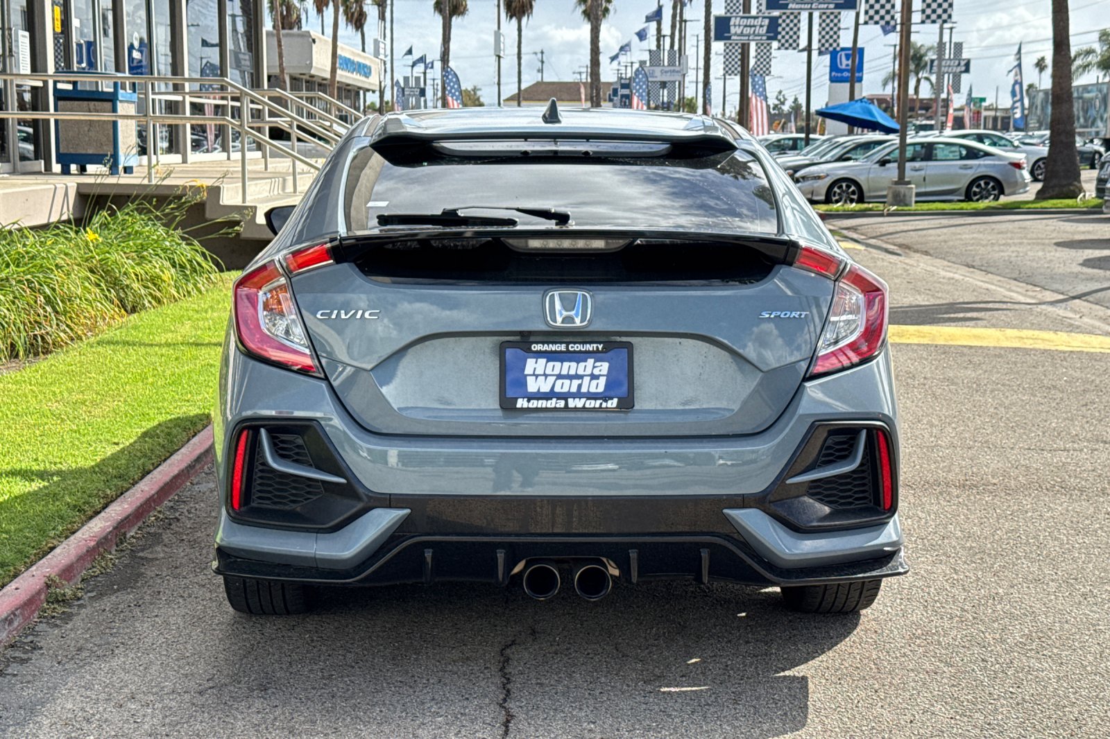 Certified Used 2021 Sonic Gray Pearl Honda Sport image 6