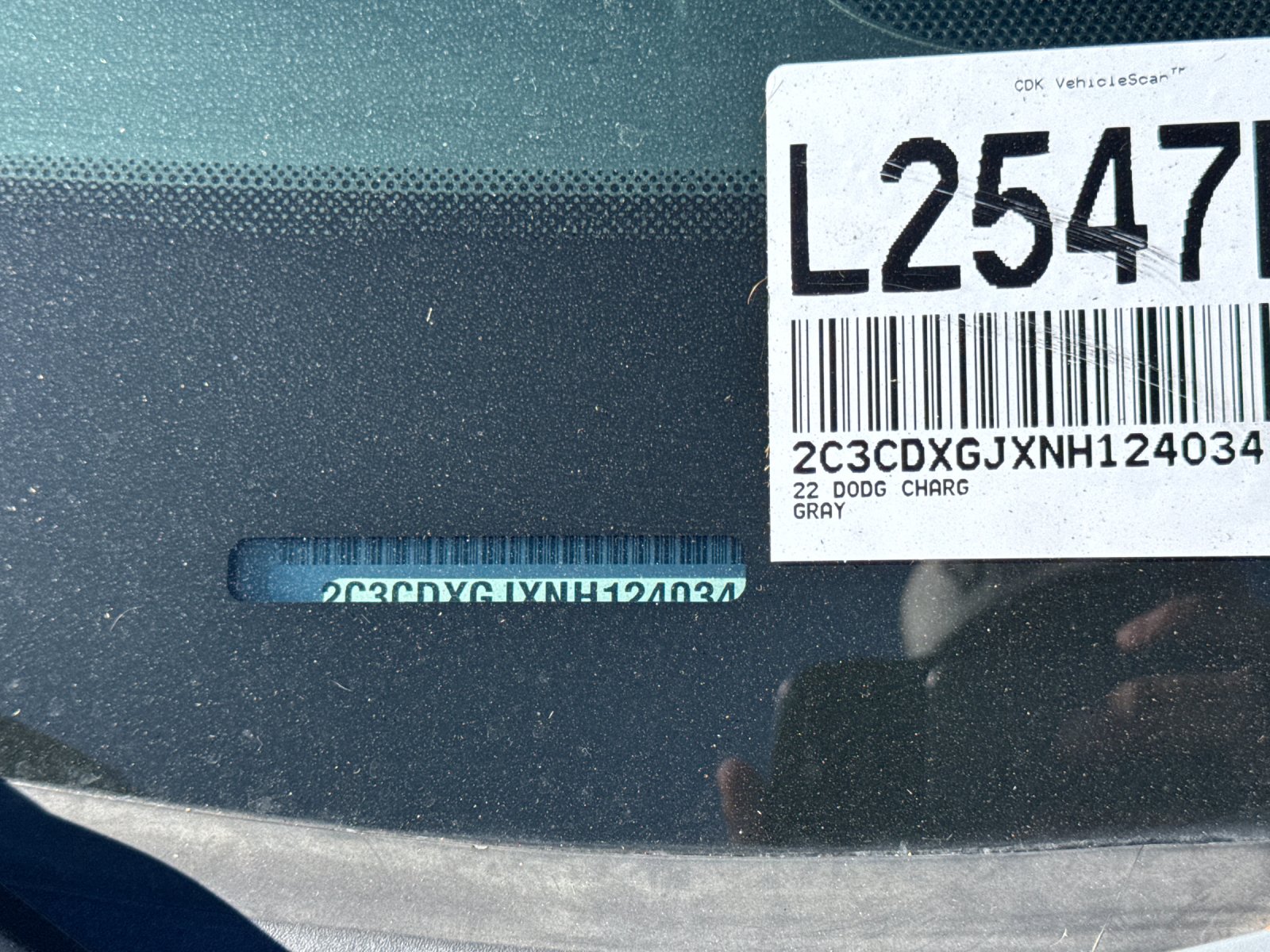 Used 2022 Gray Dodge R T Scat Pack image 2