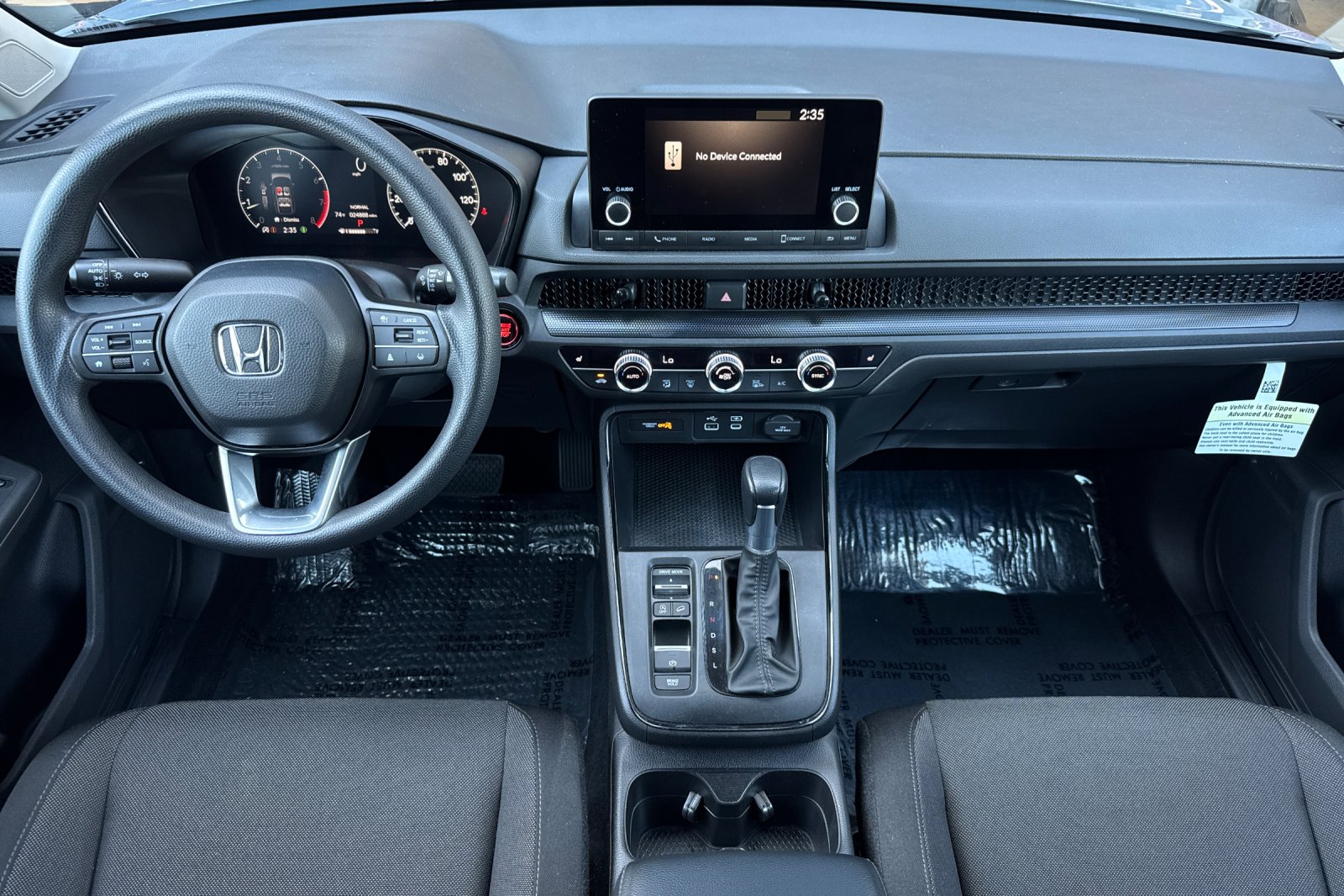Certified Used 2025 Solar Silver Metallic Honda EX image 9