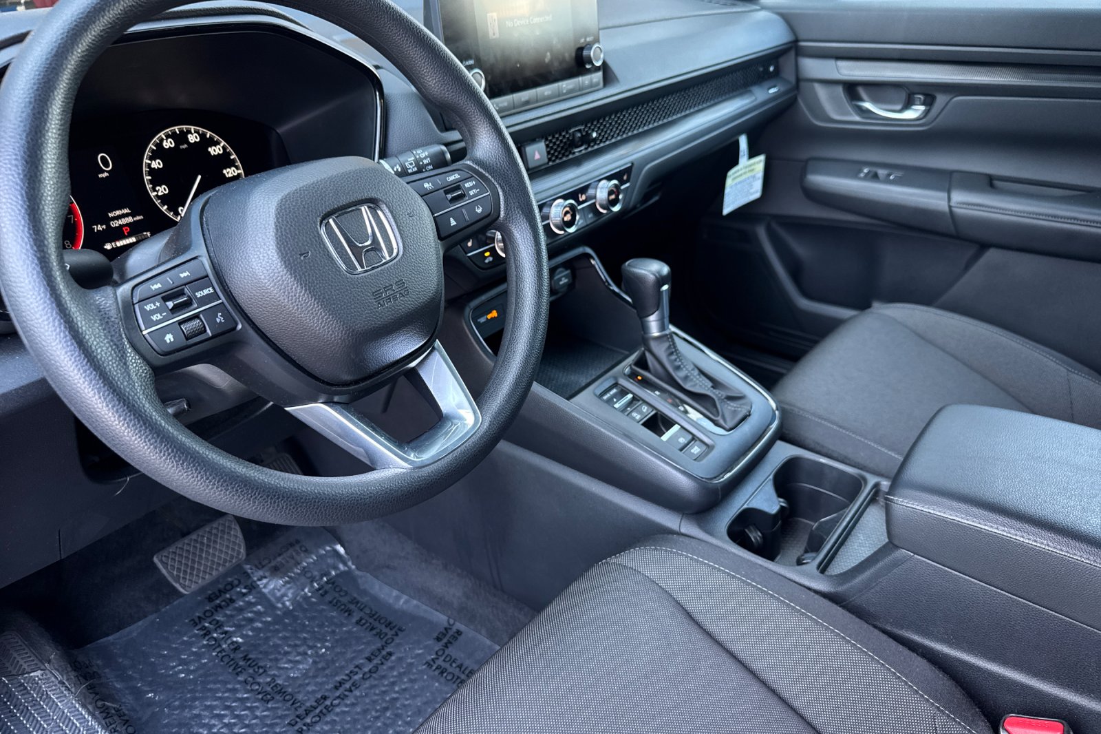 Certified Used 2025 Solar Silver Metallic Honda EX image 7