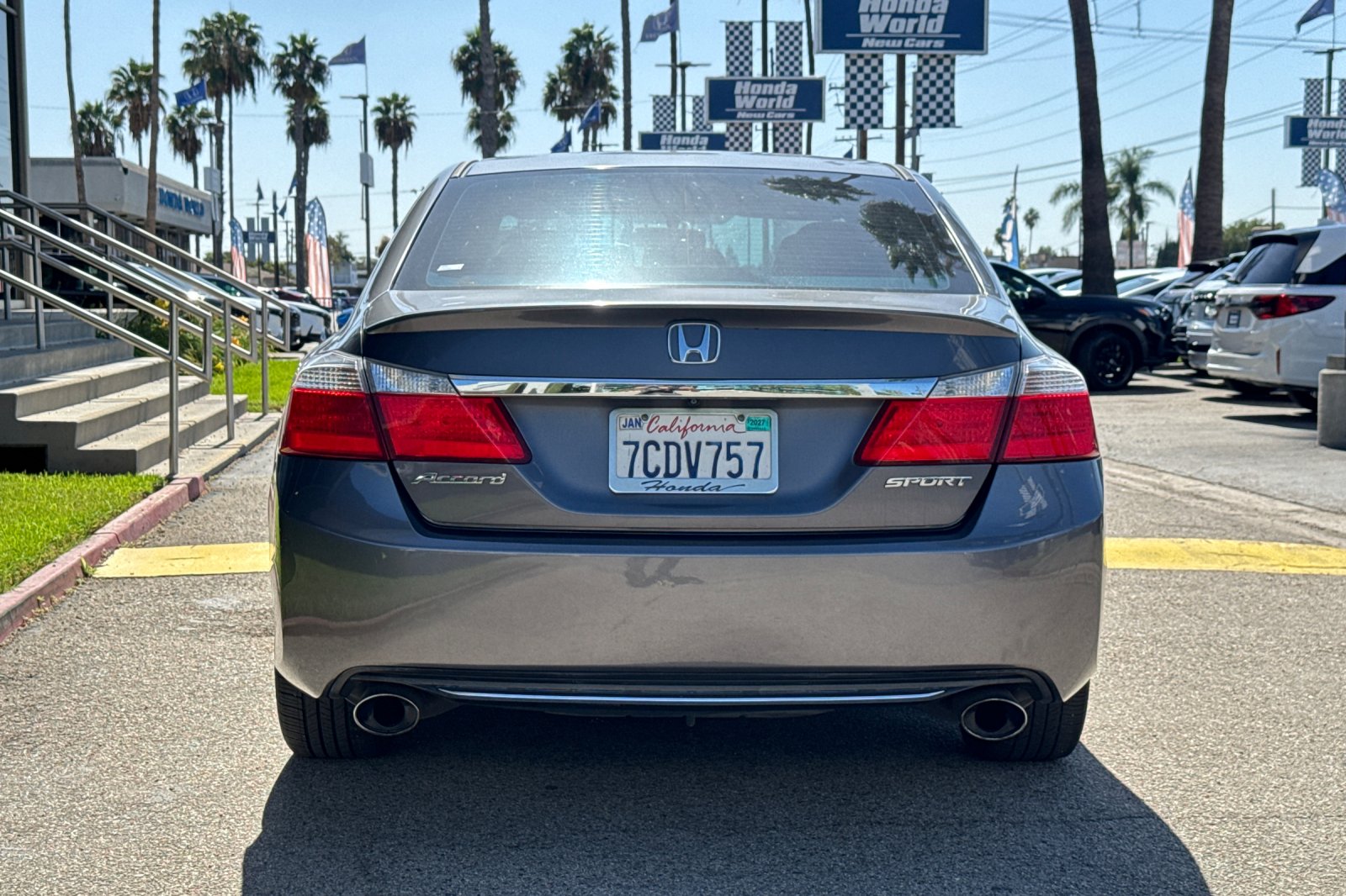 Used 2013 Modern Steel Metallic Honda Sport image 6