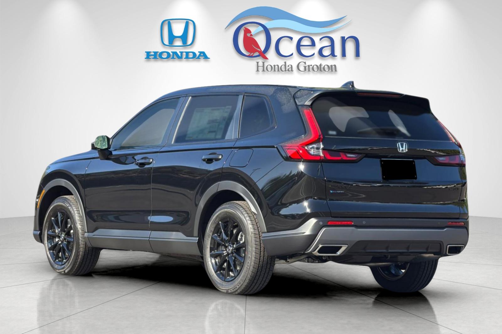 New 2027 Crystal Black Pearl Honda Sport-L Hybrid AWD image 3