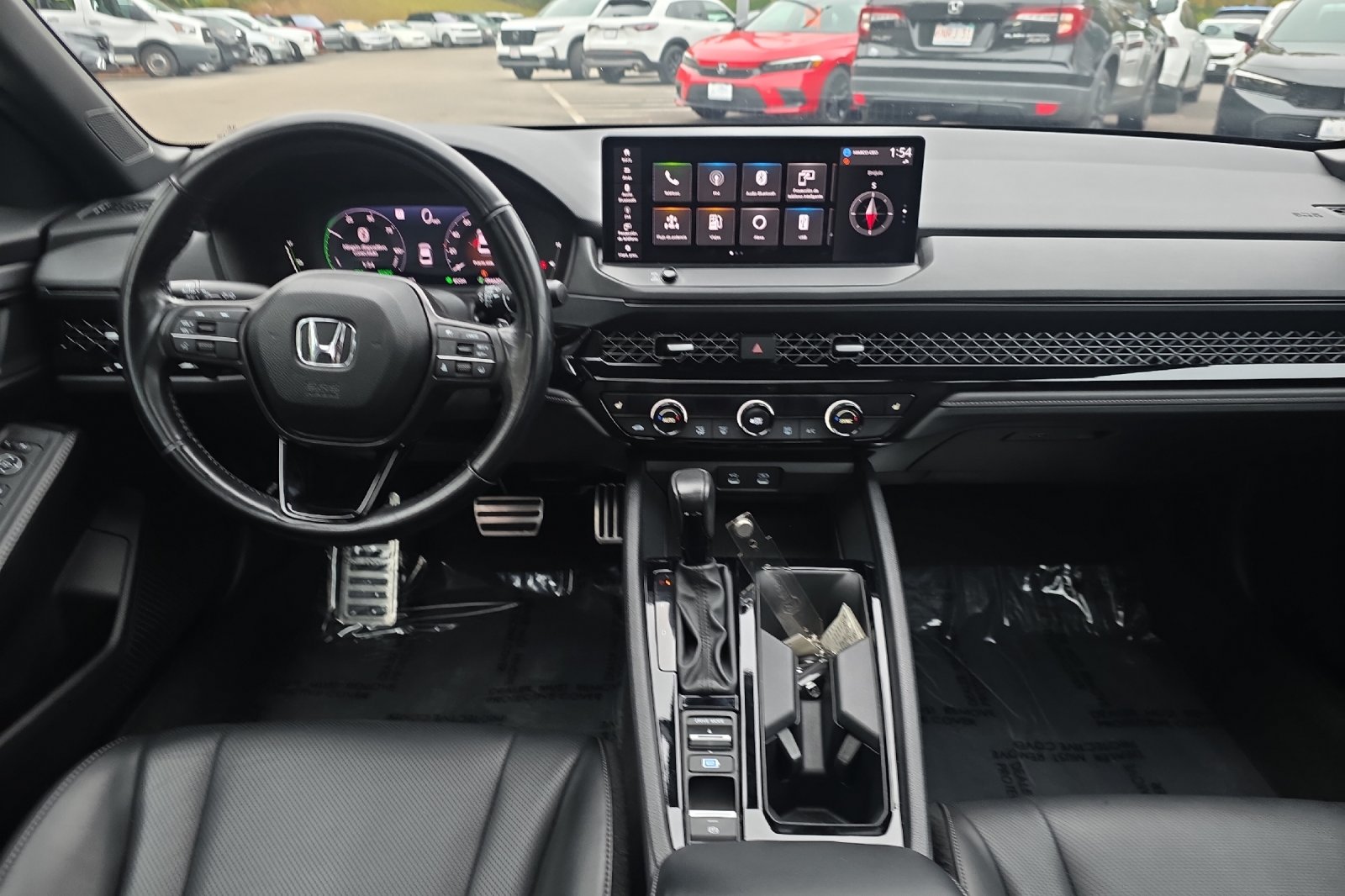 Used 2024 Platinum White Pearl Honda Sport-L image 14