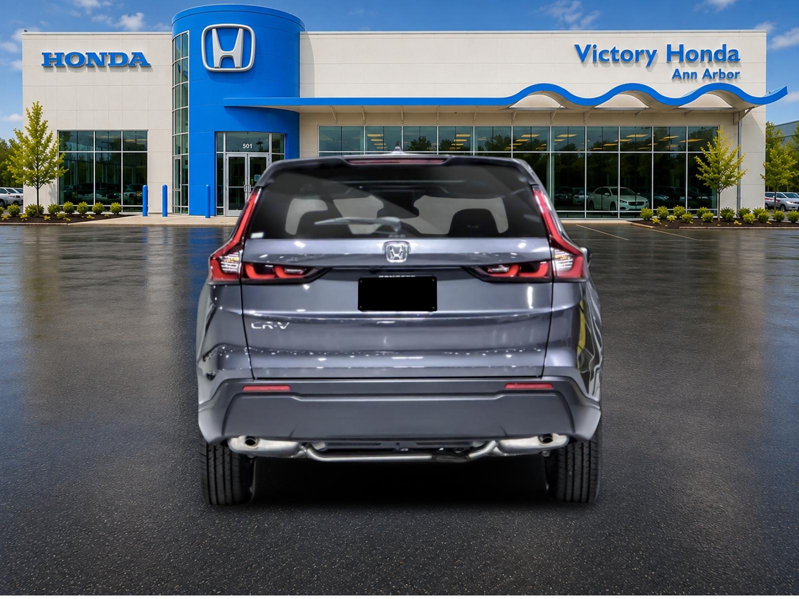 New 2027 Meteorite Gray Metallic Honda EX AWD image 6