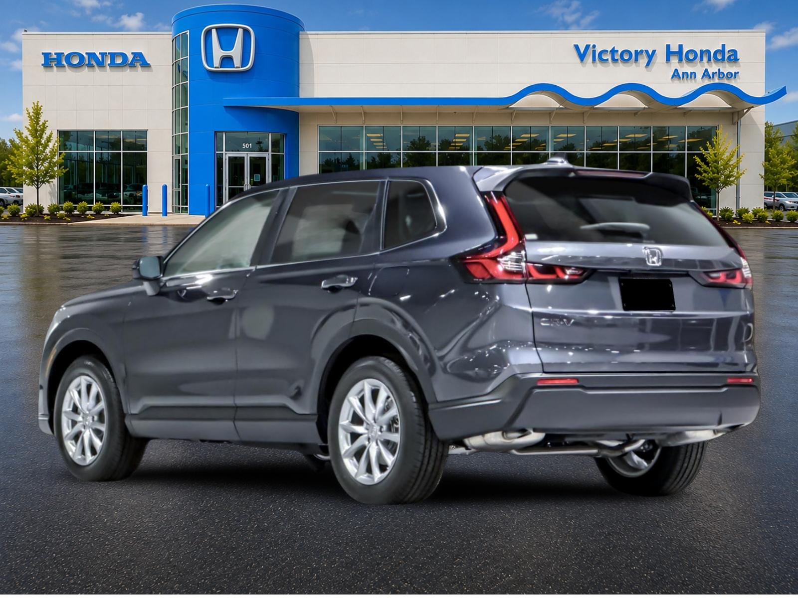 New 2027 Meteorite Gray Metallic Honda EX AWD image 7