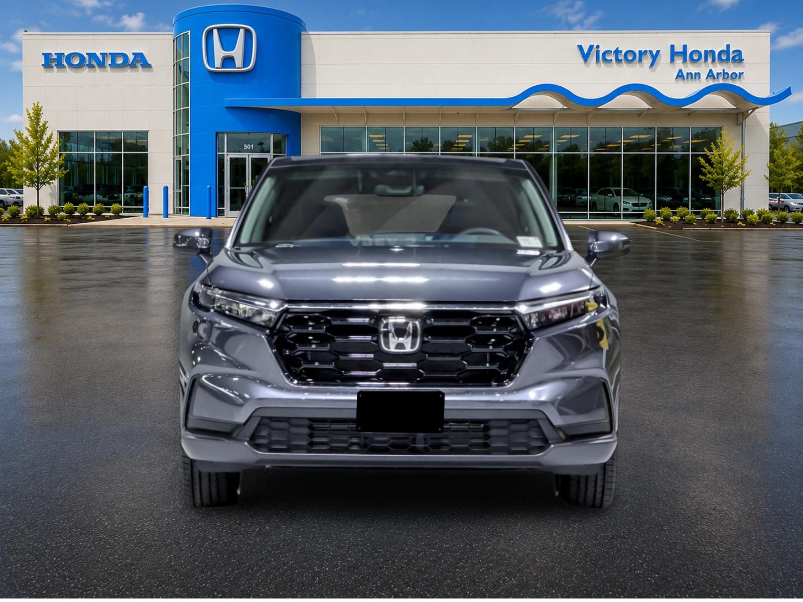 New 2027 Meteorite Gray Metallic Honda EX AWD image 2