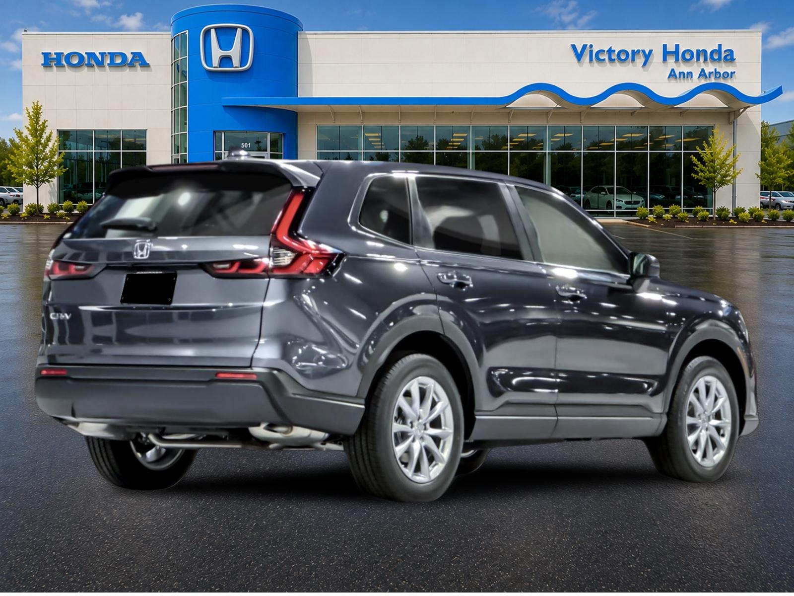 New 2027 Meteorite Gray Metallic Honda EX AWD image 5