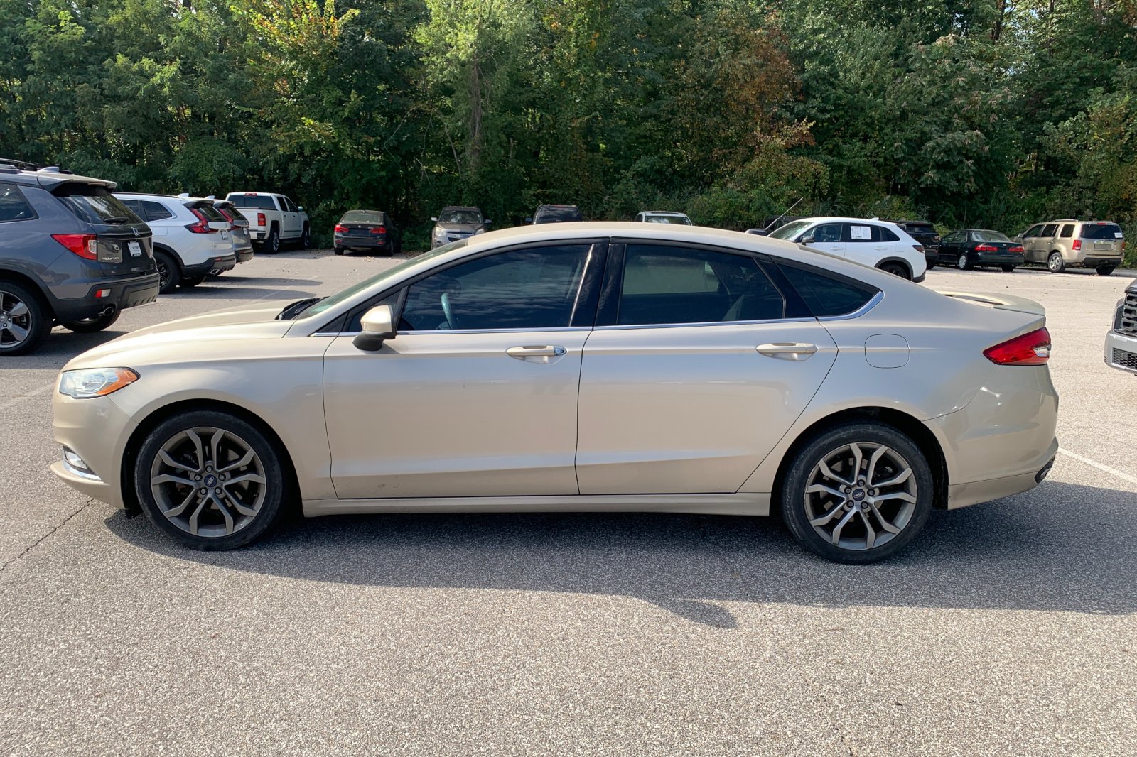 Used 2017 Gold Ford SE image 2