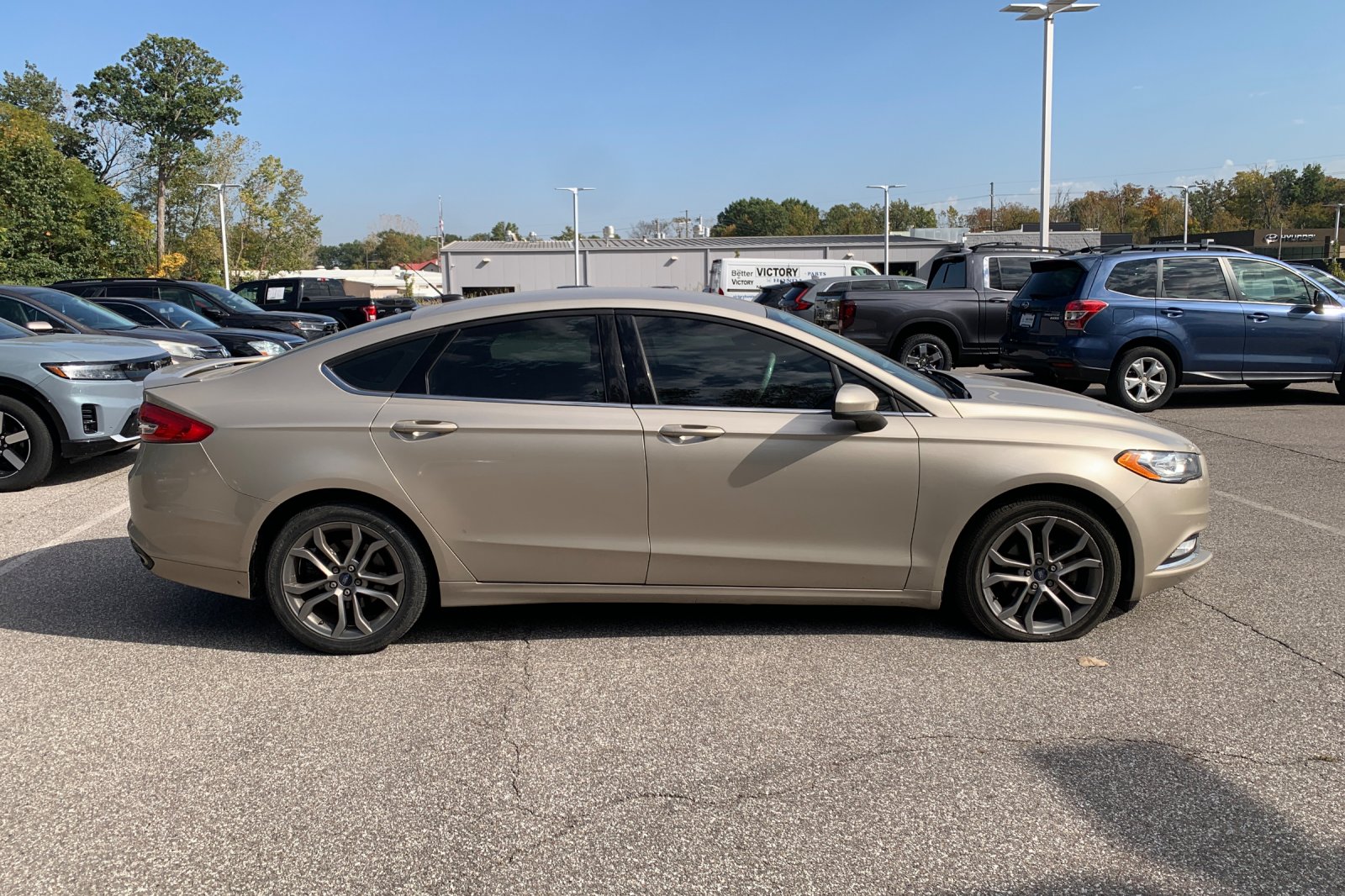 Used 2017 Gold Ford SE image 6
