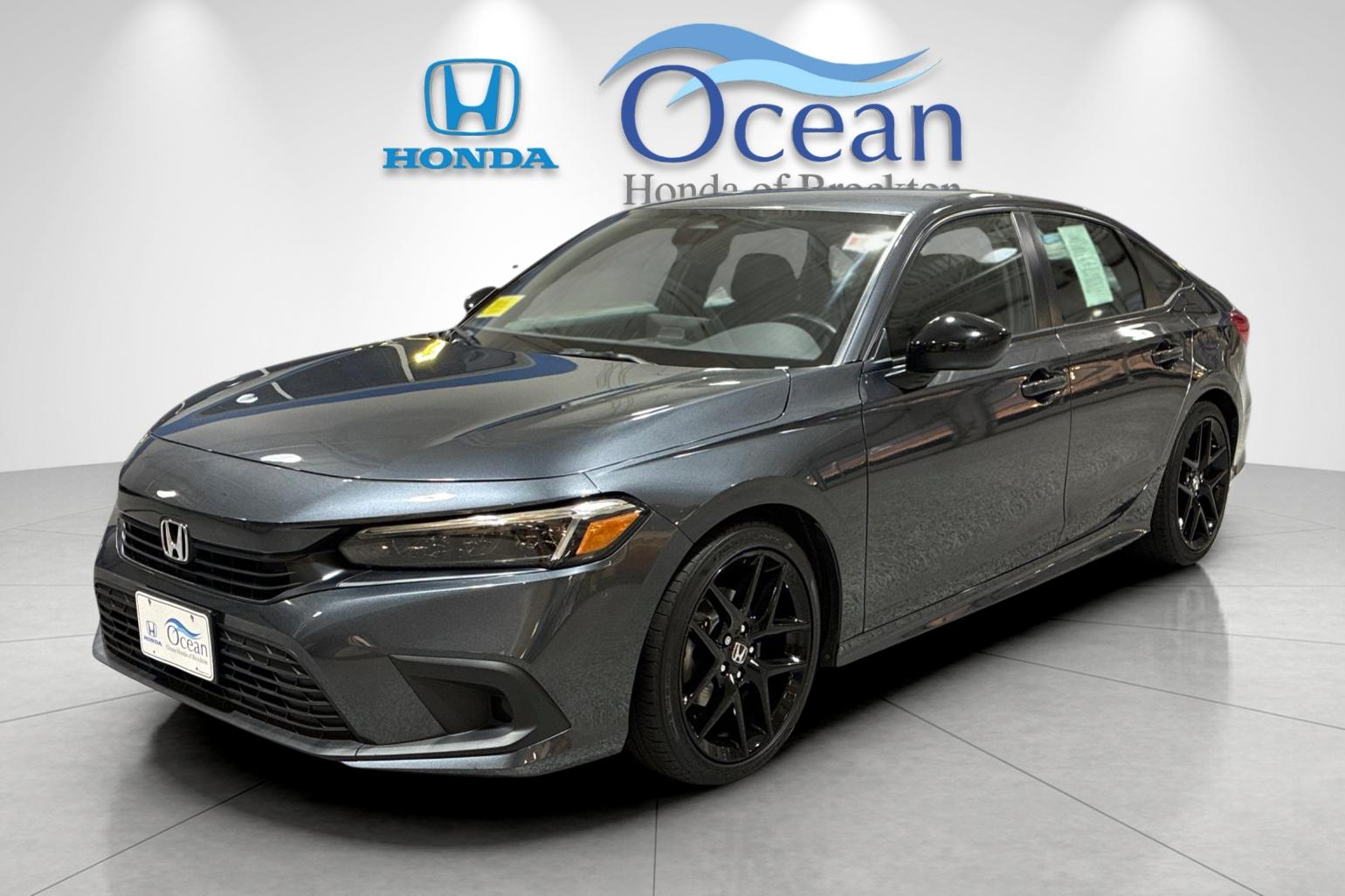 Used 2024 Meteorite Gray Metallic Honda Sport image 7