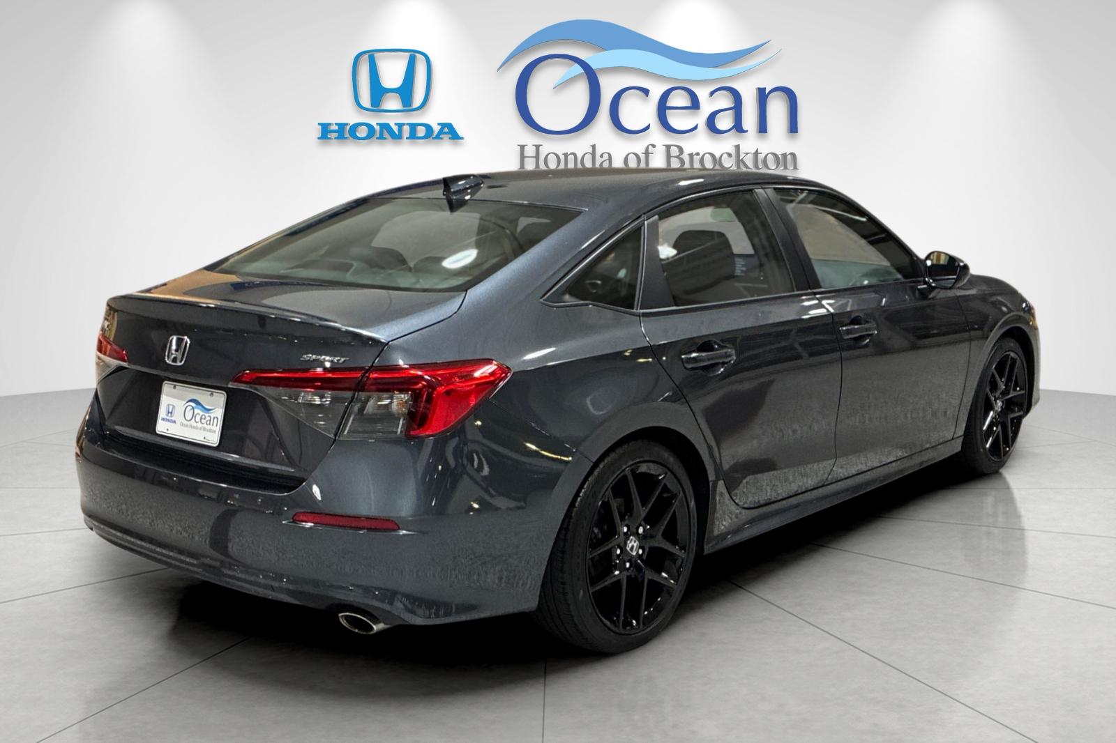 Used 2024 Meteorite Gray Metallic Honda Sport image 3