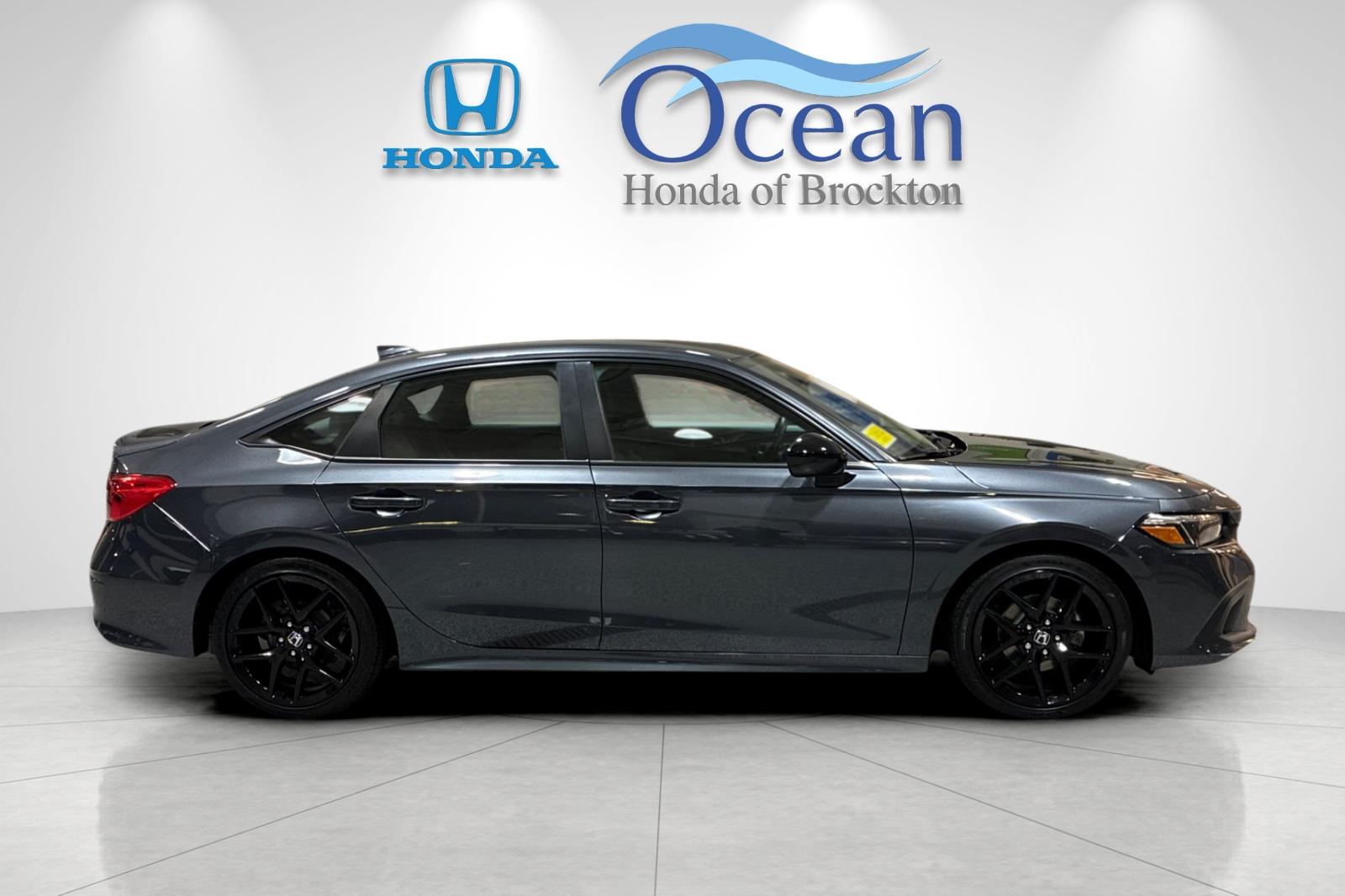 Used 2024 Meteorite Gray Metallic Honda Sport image 2