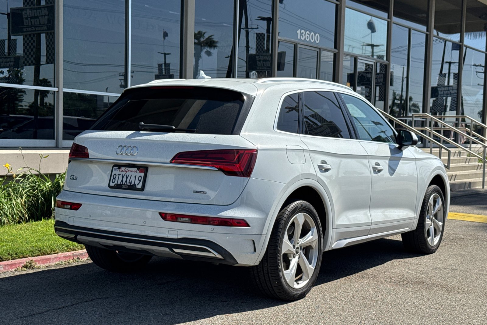 Used 2021 Glacier White Audi 45 Premium Plus image 5