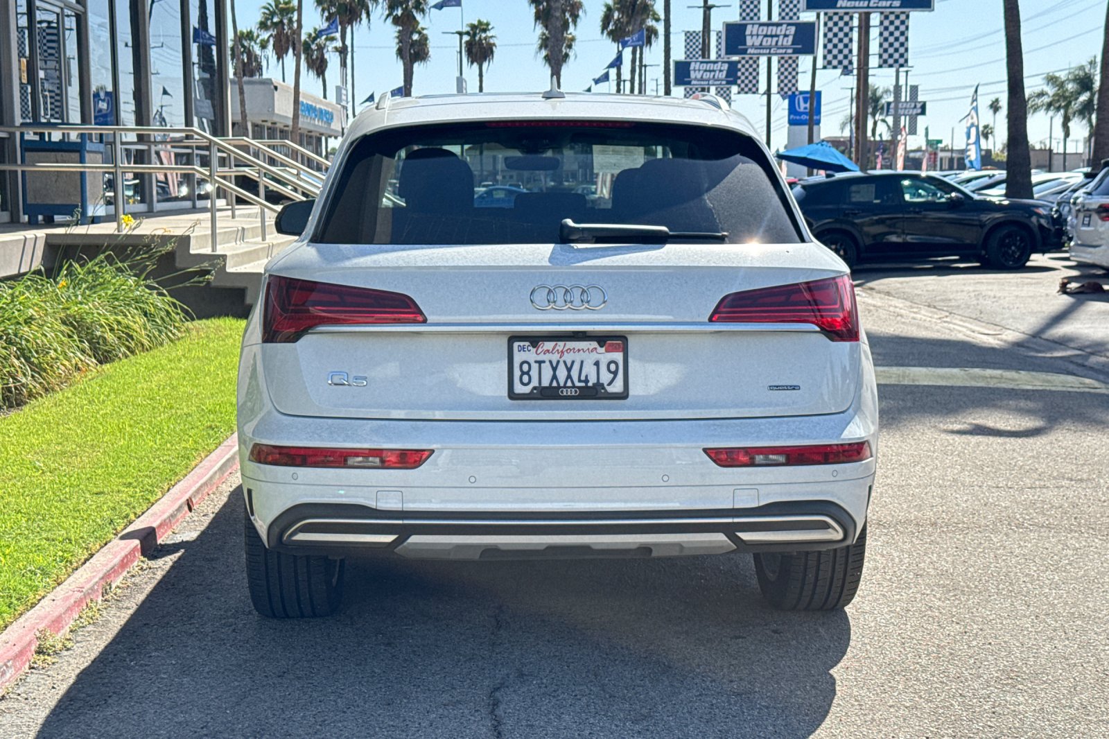 Used 2021 Glacier White Audi 45 Premium Plus image 6