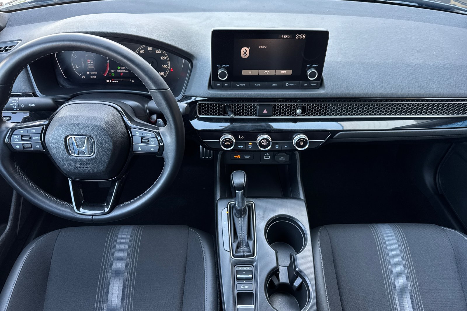 Certified Used 2024 Meteorite Gray Metallic Honda 2.0L 4D SPORT image 8