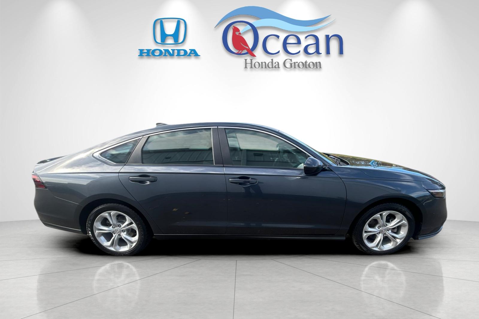 Used 2024 Meteorite Gray Metallic Honda LX image 2