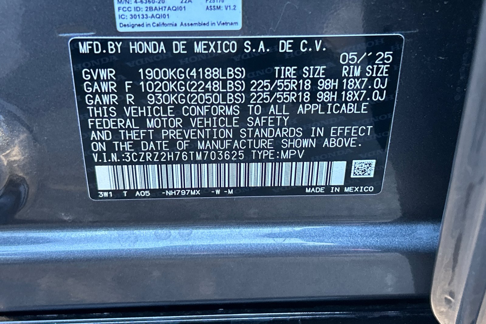Used 2026 Modern Steel Metallic Honda EX-L image 29
