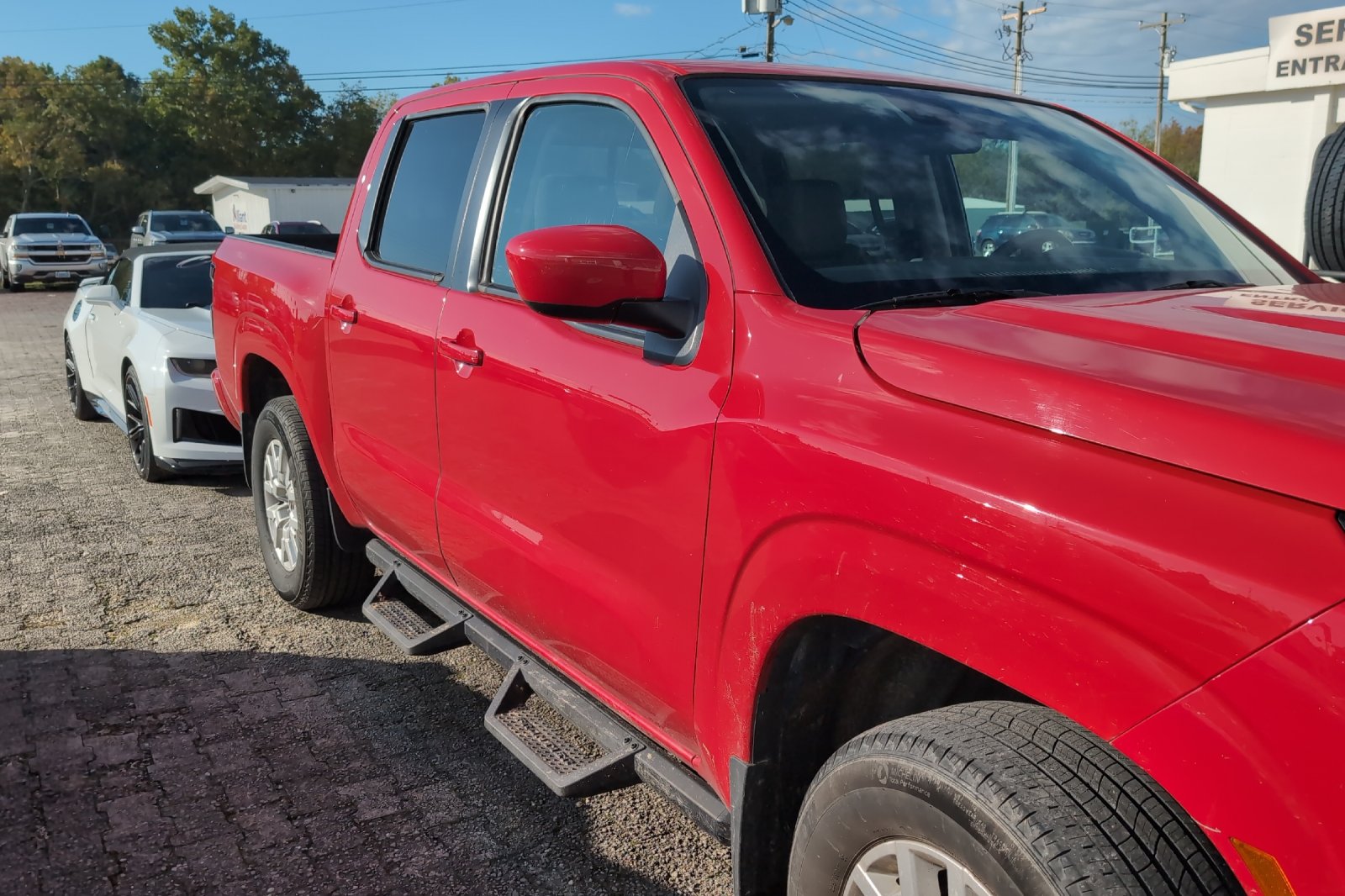 Used 2022 Red Nissan SV image 3